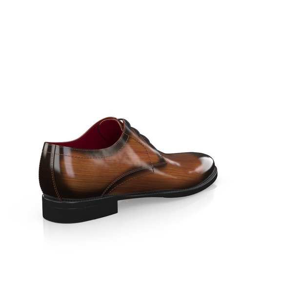 Bashwood Handmade Brown Patina Leather Oxfords main image 5